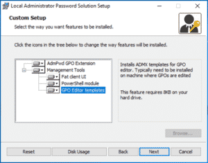 Installing LAPS Installing LAPS
