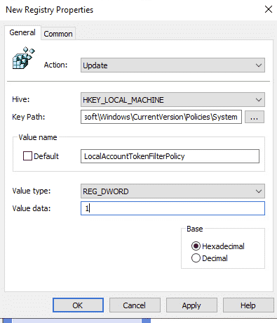 Registry Entry