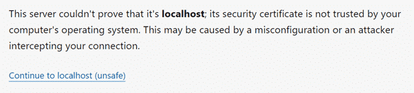 Nessus unsecure