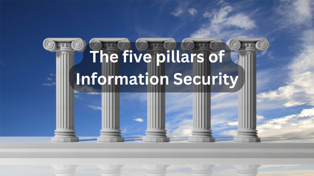 The five pillars of Information Security