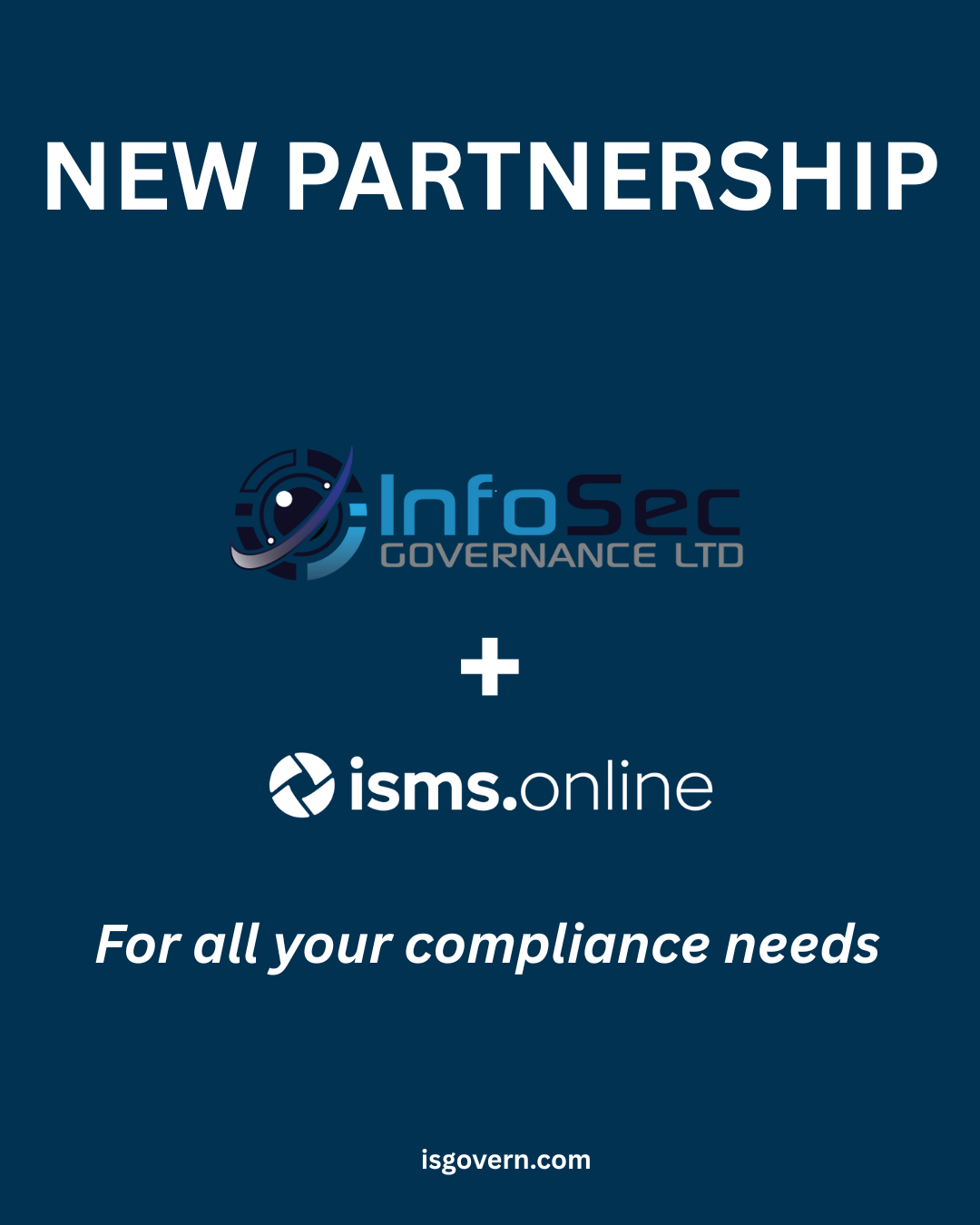 InfoSec Governance & ISMS.online partner to provide compliance solutions