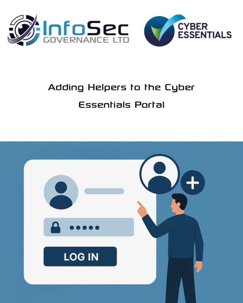 Adding a helper account to the portal